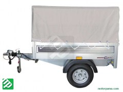 B3 con centinatura smontabile e telone in PVC personalizzabile